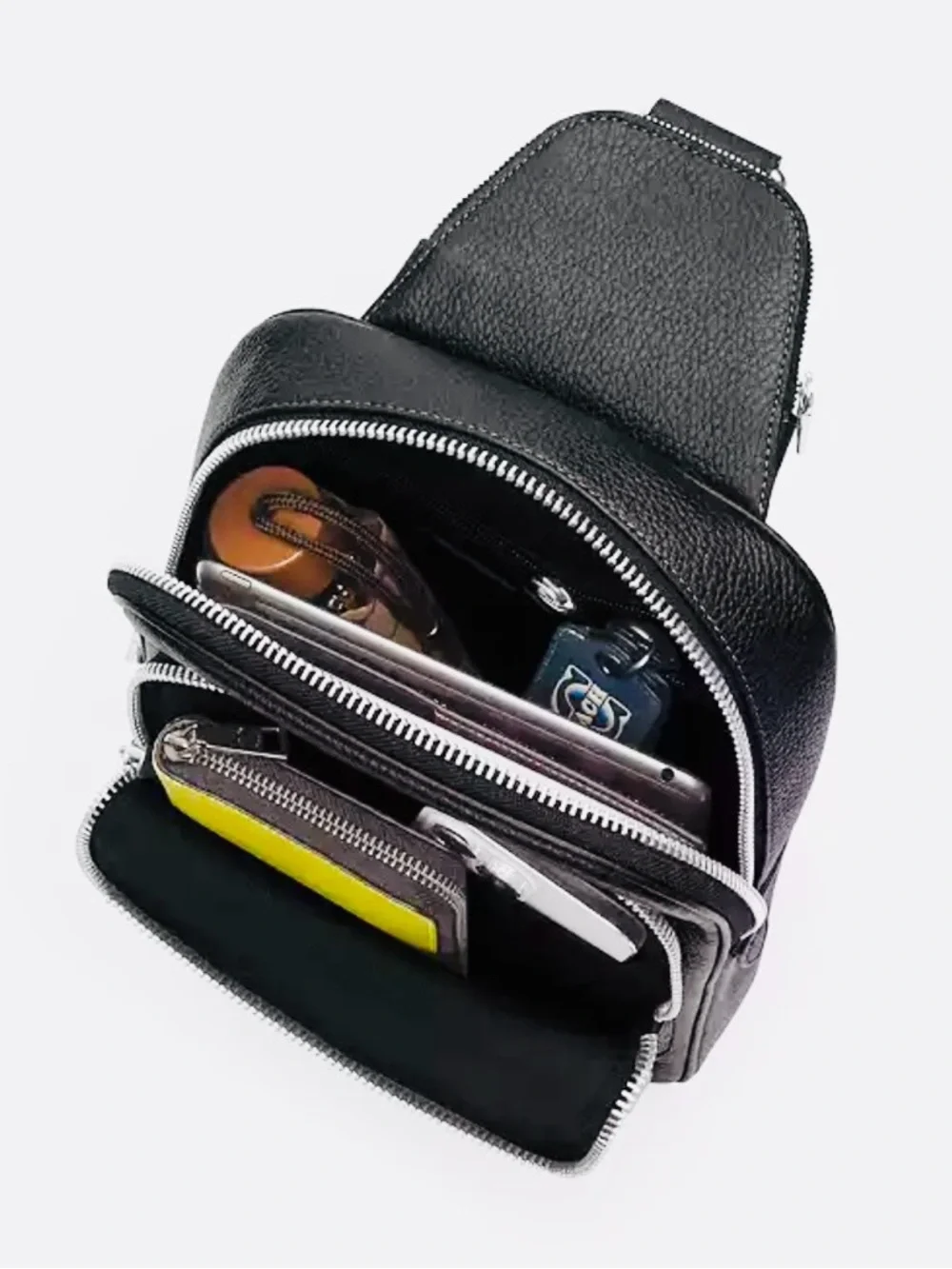 Coach Ethan Pack Bag Black NWOT - Picture 7 of 8